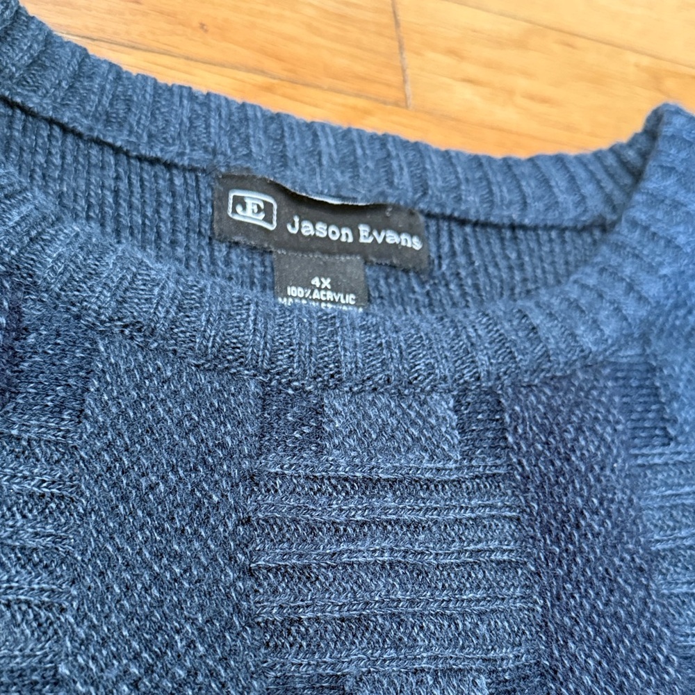 Men's Navy Crewneck Sweater